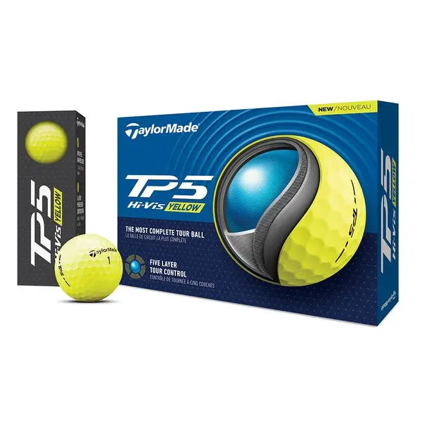 TaylorMade TP5 Yellow Golf Ball