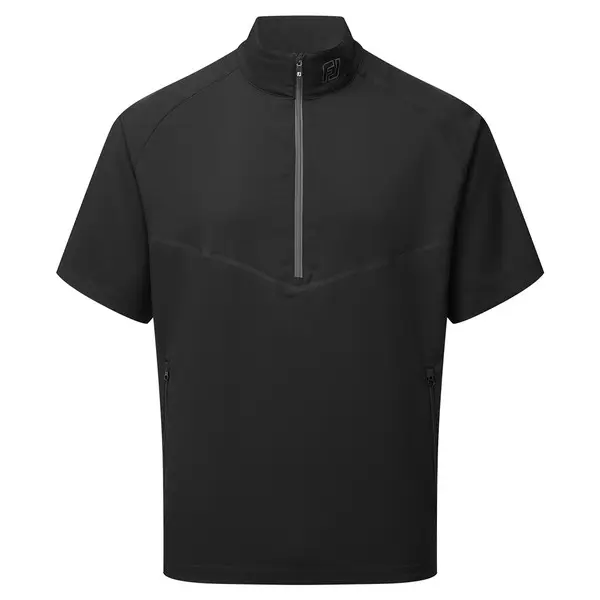 FootJoy Mens Zephyr Short Sleeve Golf Windshirt
