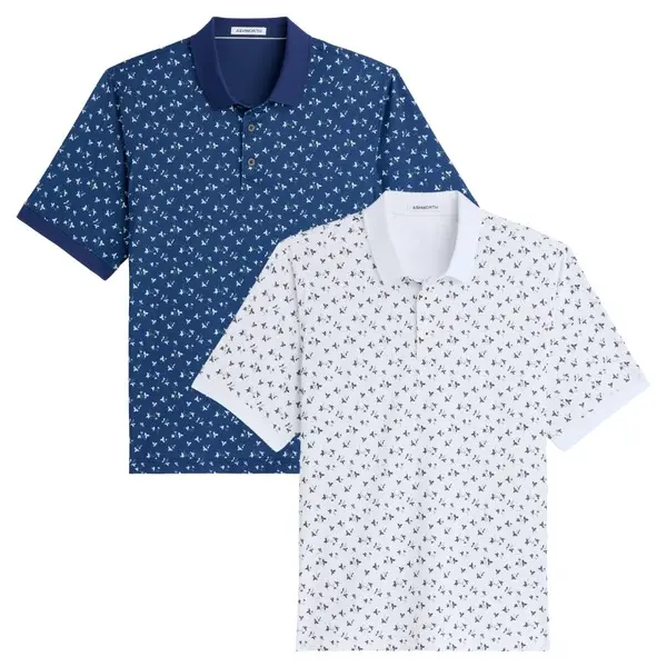 Ashworth Mens Gazebo Golf Polo Shirt