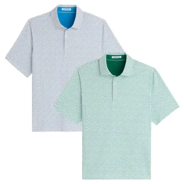 Ashworth Mens Zephyr Golf Polo Shirt