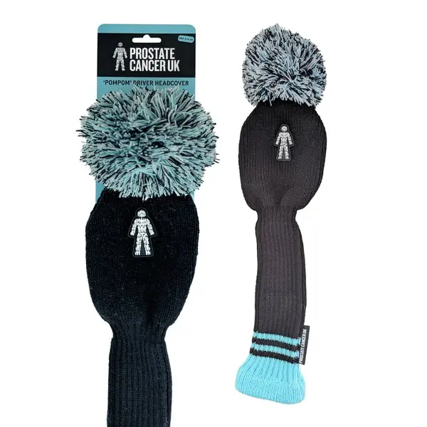 Brand Fusion Prostate Cancer PomPom Golf Driver Headcover