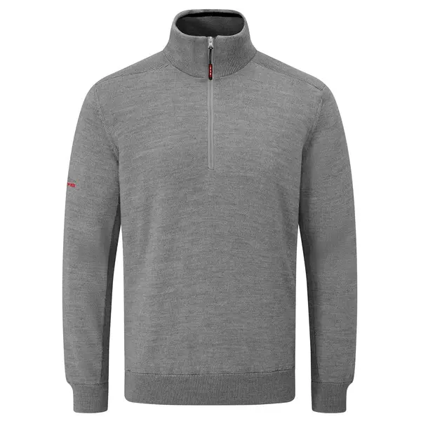 Oscar Jacobson Rumsey Quarter Zip Lined Golf Top