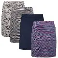 Glenmuir Ladies Emeli Lightweight Stretch Golf Skort