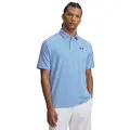 Under Armour Playoff 3.0 Eighth Heathered Stripe Golf Polo
