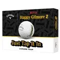 Callaway Chrome Tour Happy Gilmore 2 Golf Balls - Just Tap It
