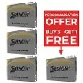Srixon Z Star Diamond Golf Balls - 4 for 3 with FREE personalisation