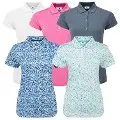 FootJoy Ladies Cap Sleeve Lisle Golf Shirt