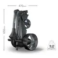 Motocaddy M5 GPS DHC Dimensions