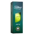 Titleist AVX Yellow Golf Ball