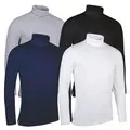 Glenmuir Mens Kelso Cotton Roll Neck Golf Sweater