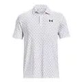 Under Armour Mens Playoff 3.0 Desert Geo Print Golf Polo 