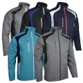 Sunderland Mens Valberg Panelled Waterproof Golf Jacket 