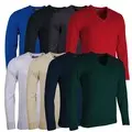 Glenmuir Mens Wilkie Merino V Neck Golf Sweater 