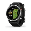 Silver Aluminium Bezel with Black Silicone Band