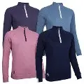 Sunderland Ladies Alpine Rib Sleeve Lined Golf Sweater