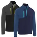 Callaway Mens Aquapel Mixed Media 1/4 Zip Golf Pullover