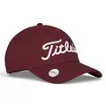 Burgundy/White