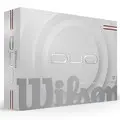 Wilson Duo Soft TRK360 12-Ball Golf Balls - Green/Silver
