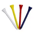 Longridge Wooden Mix Colour Golf Tees - 53mm 