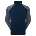 FootJoy Mens Raglan H Block Golf Chill-Out Pullover