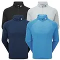 FootJoy Mens Jacquard Thermal Chill-Out Golf Pullover