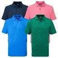 FootJoy Junior Golf Painted Floral Lisle Pullover