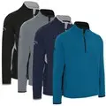 Callaway Mens Blocked LS Quarter Zip Golf Pullover