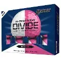 Srixon Q-Star Tour Divide 2 Golf Balls - White/Pink