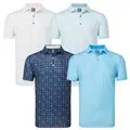 FootJoy Mens The 19th Hole Golf Polo Shirt