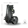 Motocaddy M3 GPS DHC Dimensions