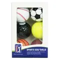 PGA Tour Sports Golf Balls - 6 Pack