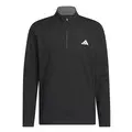 adidas Mens Ultimate365 Classic Quarter Zip Pullover Golf Top