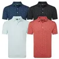 FootJoy Wingtip Floral Lisle Golf Polo Shirt