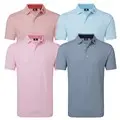 FootJoy Scallop Geo Pique Golf Polo Shirt