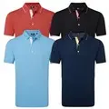 FootJoy FJ Wordmark Pique Golf Polo Shirt