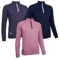 Sunderland Ladies Alpine Rib Sleeve Lined Golf Sweater