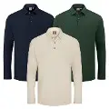 Ping Demitri Mens Long Sleeve Golf Polo Shirt