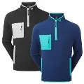 FootJoy Mens Polar Fleece Golf Chill-Out Pullover