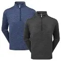 FootJoy Mens ThermoSeries Space Dye Half-Zip Golf Pullover