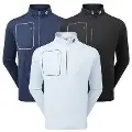 FootJoy Mens ThermoSeries Texture Half-Zip Golf Pullover