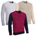 Glenmuir Mens Hammond Merino Golf Sweater