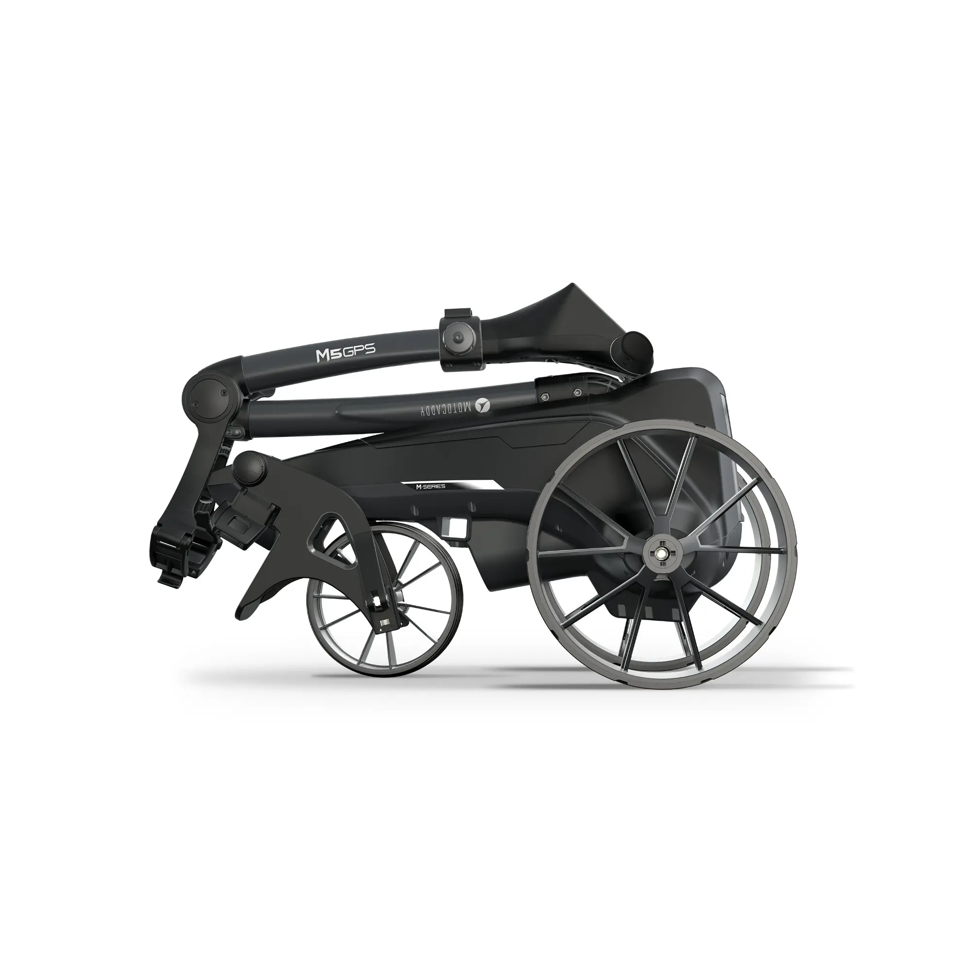 Motocaddy M5 GPS Golf Trolley on the course