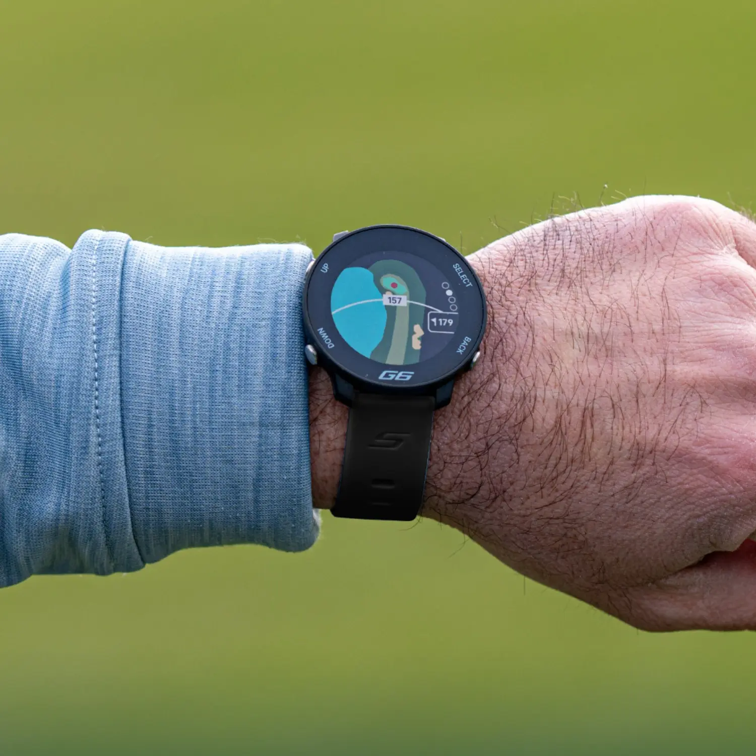 Shot Scope G6 Golf Watch full hole map