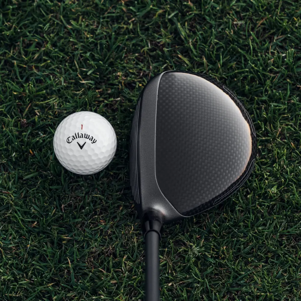 Callaway Quantum Ti Fairway Wood address view