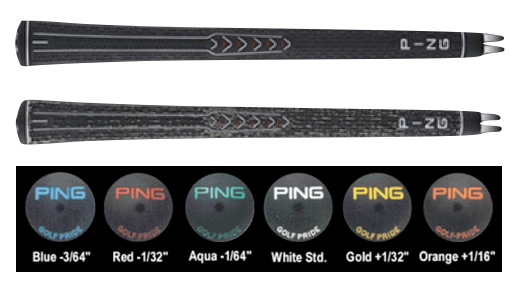 Ping Grip Colour Chart