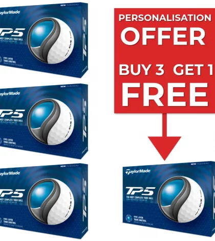 TaylorMade TP5 4 for 3 Offer - Don't Miss Out