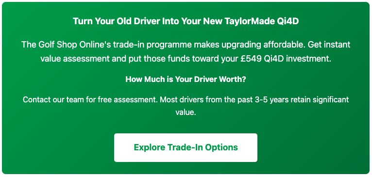 Turn Your Old Driver Into Your New TaylorMade Qi4D
