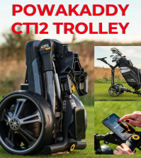 Powakaddy CT12 GPS Golf trolley