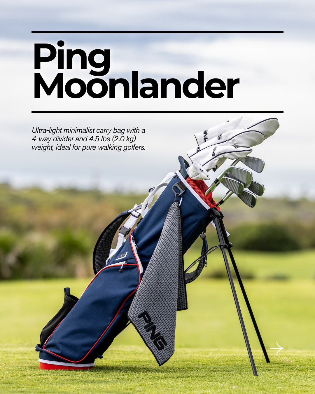 Ping Moonlander Golf Stand Bag