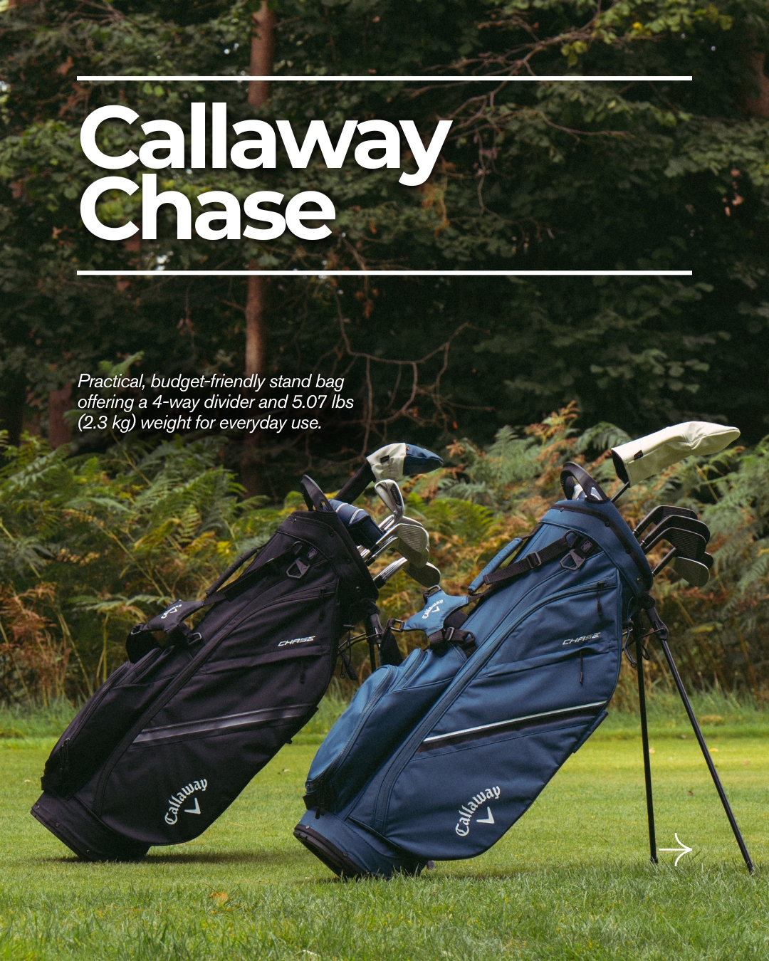Callaway Chase Stand Golf Bag